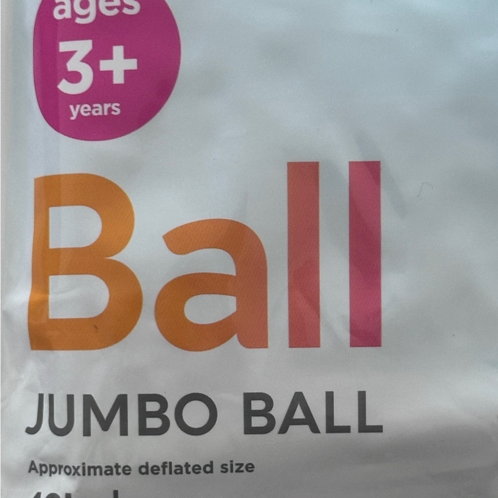 Colorful Jumbo Beach Ball